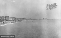 Seafront From Claremont Pier 1921, Lowestoft