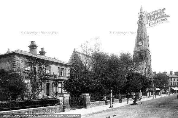 Photo of Lowestoft, St John's Church And Vicarage 1891
