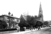 St John's Church And Vicarage 1891, Lowestoft
