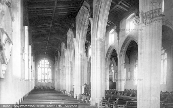 Photo of Lowestoft, St Margaret's Church, Across Nave 1887