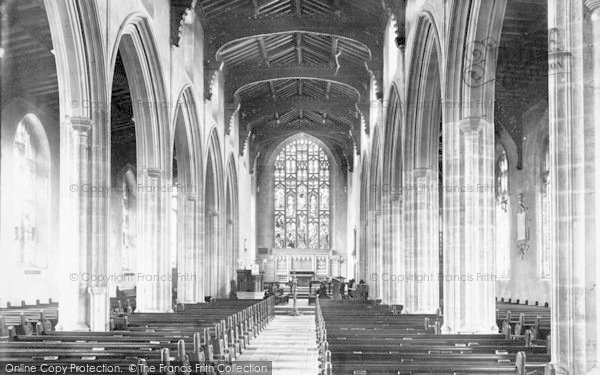 Photo of Lowestoft, St Margaret's Church Interior 1893