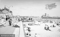 The Beach And Esplanade c.1960, Lowestoft