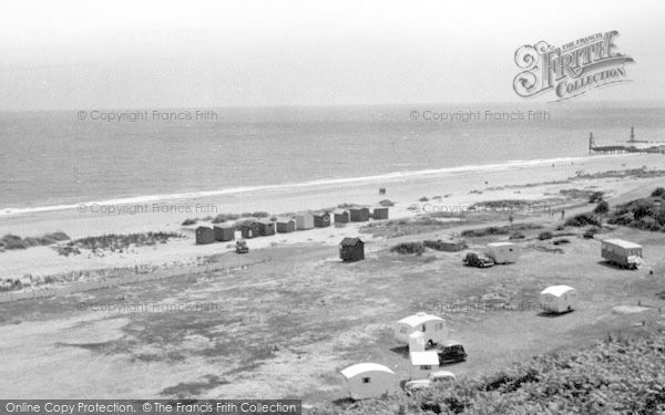 Photo of Lowestoft, The Beach c.1955