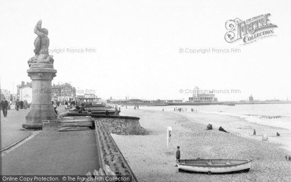 Photo of Lowestoft, The Beach c.1955