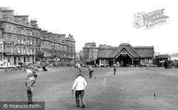 The Cliff Putting Green c.1955, Lowestoft