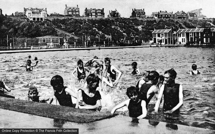 Photo of Lowestoft, The Denes Swimming Pool c.1930