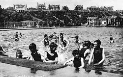 The Denes Swimming Pool c.1930, Lowestoft