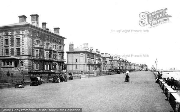 Photo of Lowestoft, The Esplanade 1887