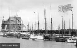 The Harbour c.1890, Lowestoft