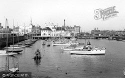 The Harbour c.1960, Lowestoft