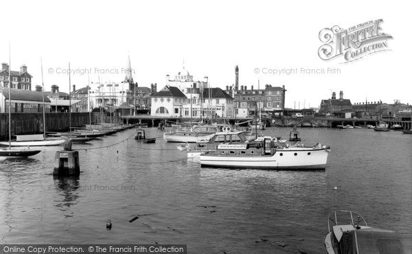 Photo of Lowestoft, The Harbour c.1965