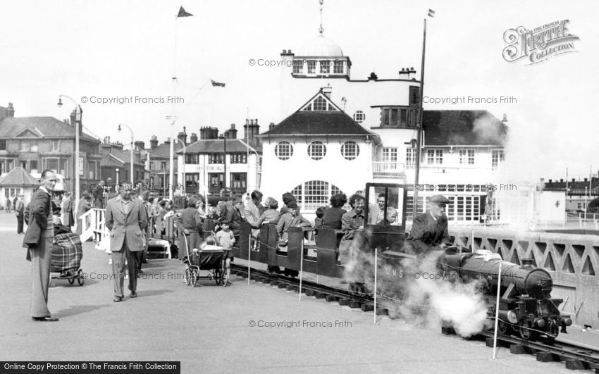 Lowestoft, the Pier Miniature Railway c1955