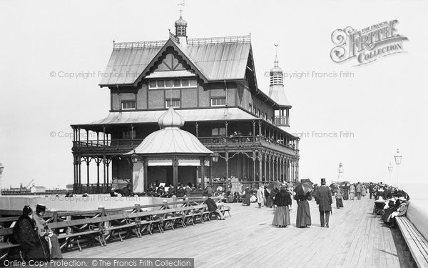 Photo of Lowestoft, The South Pier Reading Room 1896