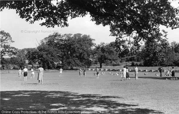 Photo of Lowestoft, The Sports Field, Gunton Hall Holiday Camp c.1955
