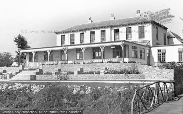 Photo of Lowestoft, The Terrace At Gunton Hall Holiday Camp c.1955
