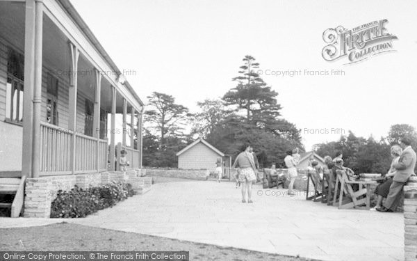 Photo of Lowestoft, The Terrace, Gunton Hall Holiday Camp c.1955