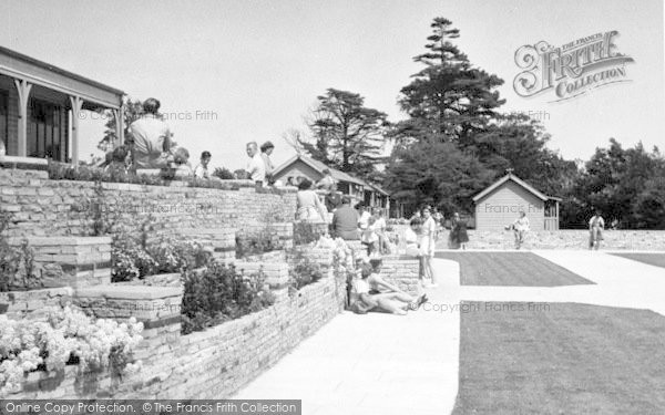Photo of Lowestoft, The Terrace, Gunton Hall Holiday Camp c.1955
