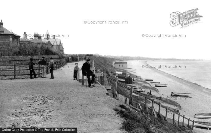 Photo of Lowestoft, The View From Pakefield 1890