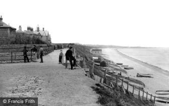 Lowestoft, the view from Pakefield 1890