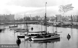 The Yacht Basin And The Harbour 1921, Lowestoft