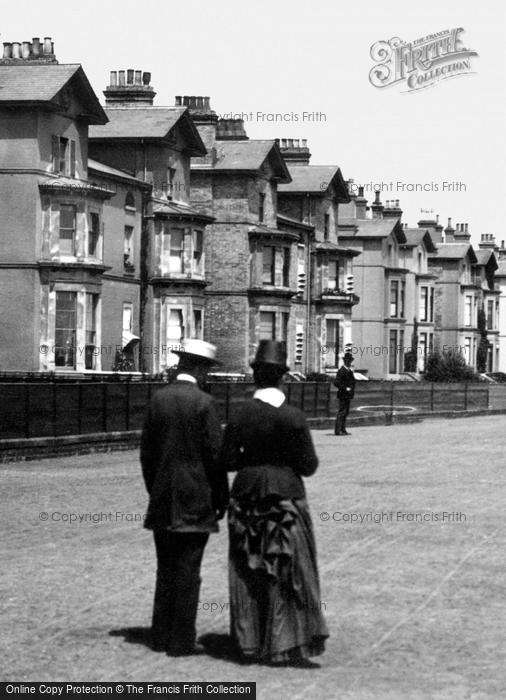 Photo of Lowestoft, Victorian Couple, The Esplanade 1887