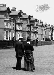 Victorian Couple, The Esplanade 1887, Lowestoft
