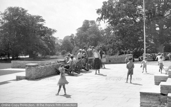 Photo of Lowestoft, View From The Terrace, Gunton Hall Holiday Camp c.1955