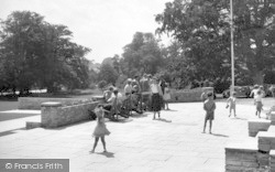 View From The Terrace, Gunton Hall Holiday Camp c.1955, Lowestoft