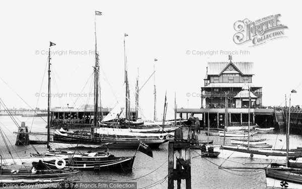 Photo of Lowestoft, Yacht Basin 1896