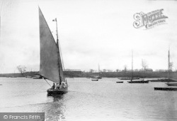 Yachting On Oulton Broad 1890, Lowestoft