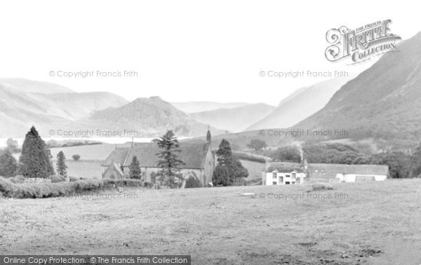 Photo of Loweswater, Church Kirkstile And Crummock Water c.1939
