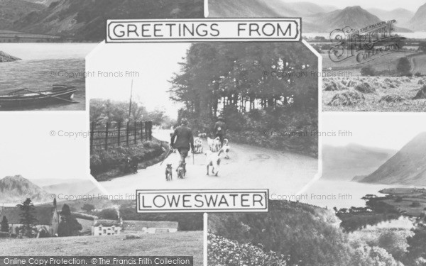 Photo of Loweswater, Composite c.1950