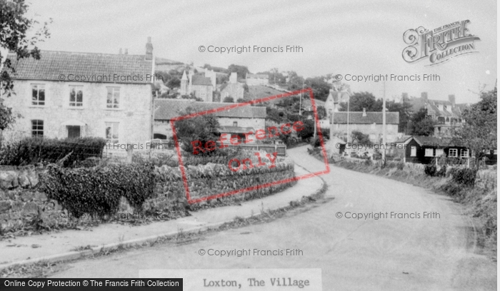 Photo of Loxton, The Village c.1960