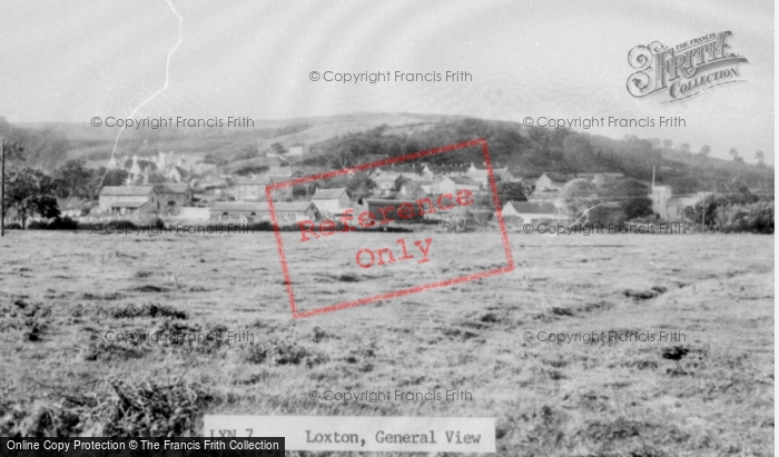 Photo of Loxton, The Village c.1960