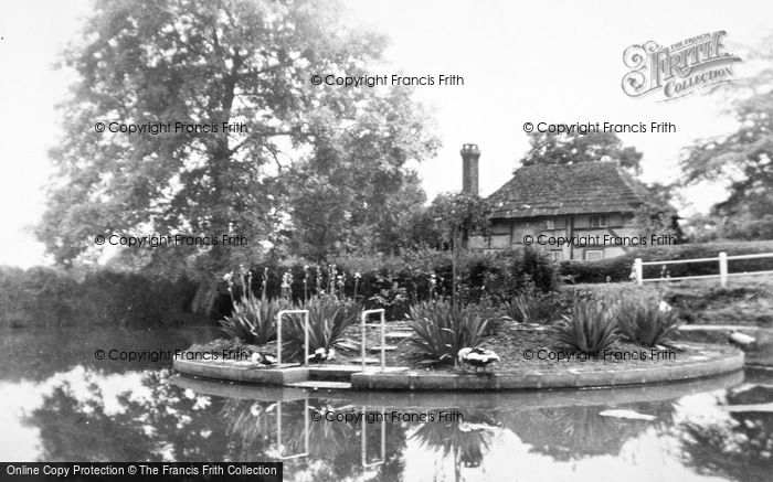Photo of Loxwood, Old Church Cottage And Pond c.1950