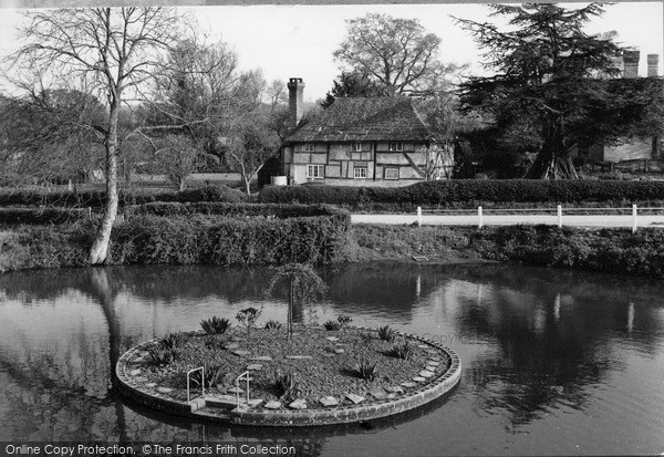 Photo of Loxwood, The Old Church Cottage And Pond c.1960