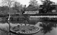 Loxwood, the Old Church Cottage and Pond c1960