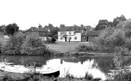 Loxwood, the Onslow Arms and River Wey c1950