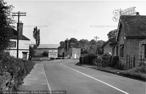 Photo of Loxwood, The Onslow Arms Corner c.1950