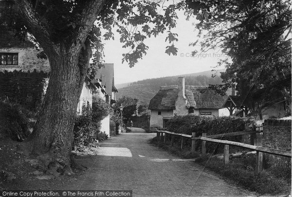 Photo of Luccombe, The Village 1923