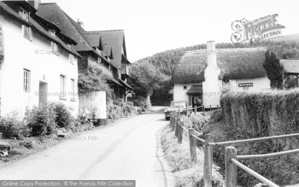 Photo of Luccombe, Village c.1965