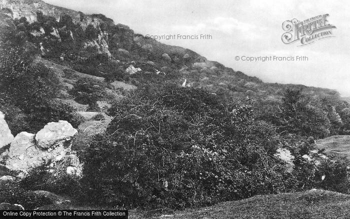 Photo of Luccombe Village, Landslip c.1913