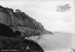 Luccombe Chine 1913, Luccombe Village
