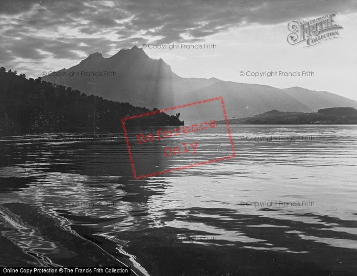 Photo of Lucerne, Lake And Mount Pilatus c.1935