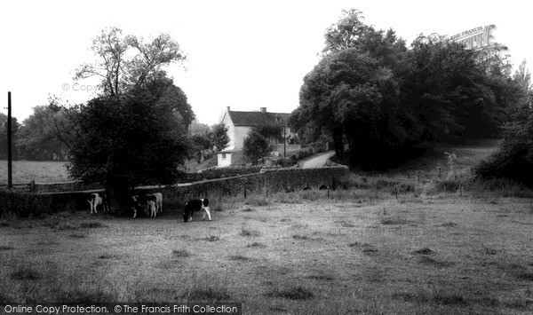 Photo of Luckington, Bridge End c.1955