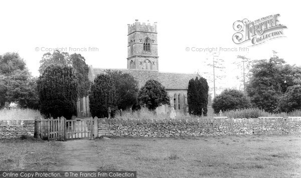 Photo of Luckington, Church Of St Mary And St Ethelbert  c.1955