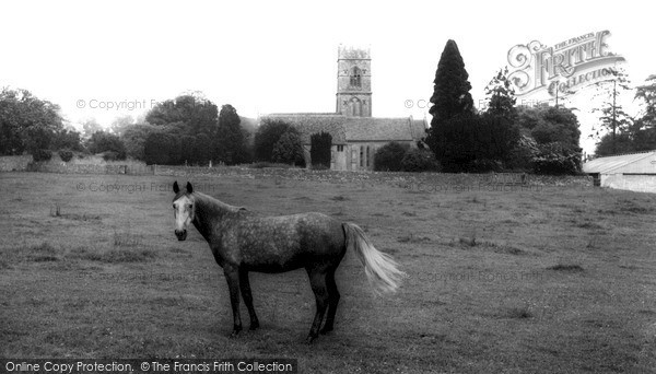 Photo of Luckington, Church Of St Mary And St Ethelbert c.1955