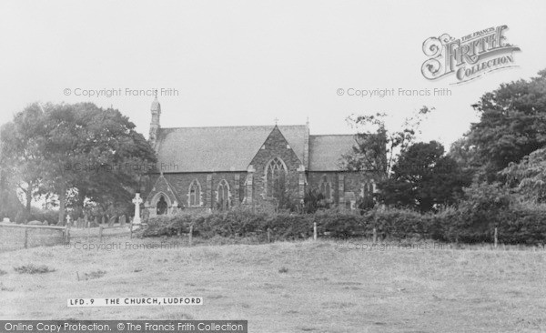 Photo of Ludford, Church c.1950