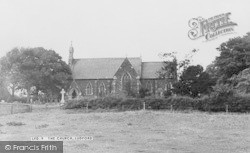 Church c.1950, Ludford