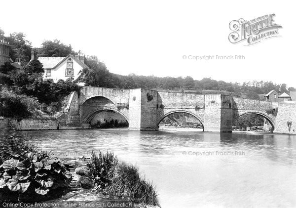 Photo of Ludford, Ludford Bridge 1896